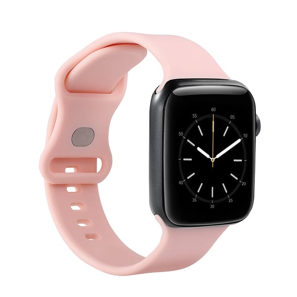 GEAR Klockarmband Silikon Apple Watch 42/44/45/46/49 mm Rosa