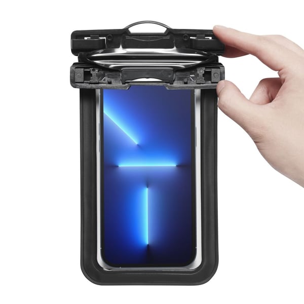 Spigen Universal Vattentät Påse / Mobilväska Svart