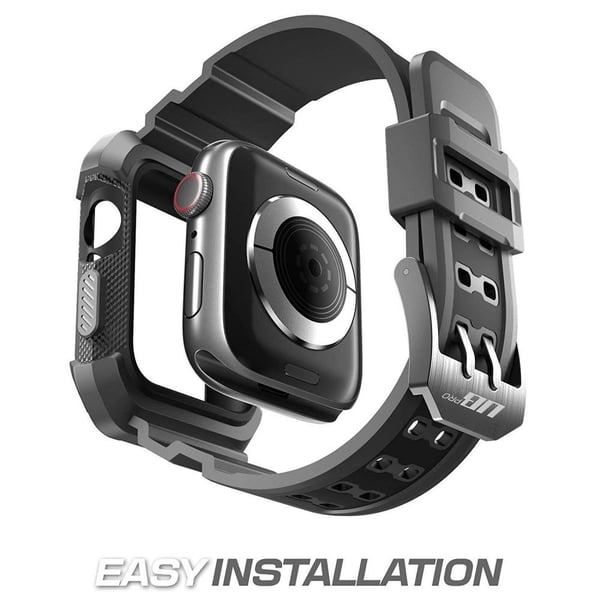 Supcase Apple Watch 44/45 mm Armband Unicorn Beetle Pro Svart
