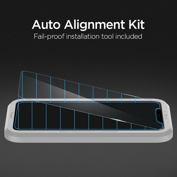 Spigen iPhone 11/ XR 2-PACK ALM Glas.tR Slim Härdat Glas