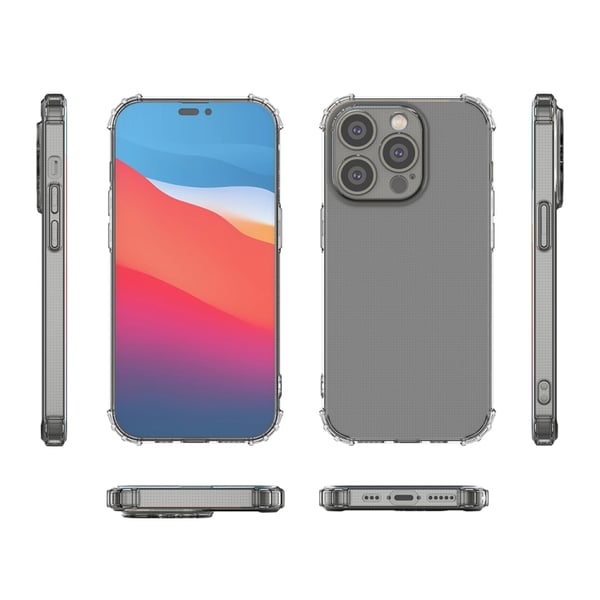 iPhone 14 Pro Skal Shockproof Transparent