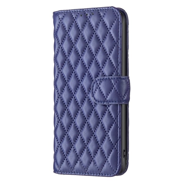 Samsung Galaxy S23 Ultra Fodral Diamond Textur Blå