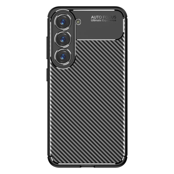 Samsung Galaxy S23 Plus Skal Kolfiber Textur Svart