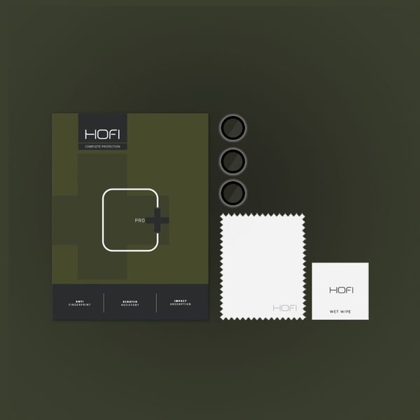 HOFI Galaxy A14 4G/5G/A34 5G Linsskydd CamRing Pro+ Svart