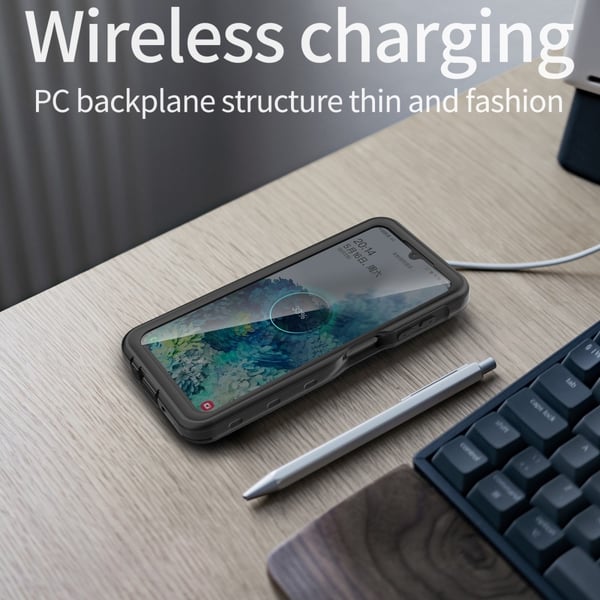 REDPEPPER Galaxy A14 4G/5G Skal 360 Vattentätt IP68 Svart