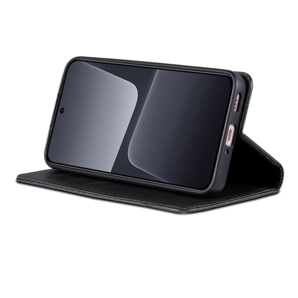 AZNS Xiaomi 13 5G Fodral Flip Läder Svart