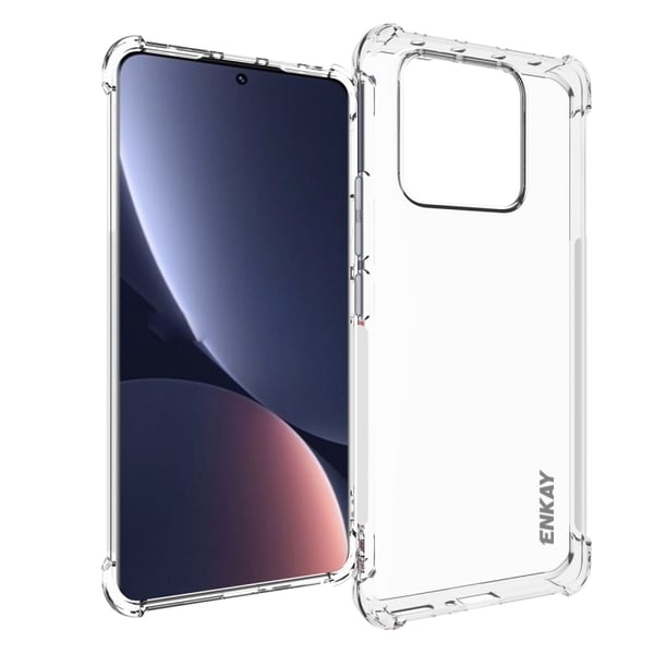 ENKAY Xiaomi 13 Pro 5G Skal Shockproof TPU Transparent ENKAY Xiaomi 13 Pro 5G Skal Shockproof TPU Transparent