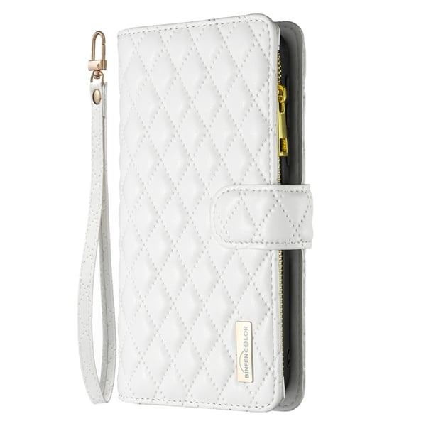 BINFEN Xiaomi 13 Lite 5G Fodral Diamond Multifunktionell Vit