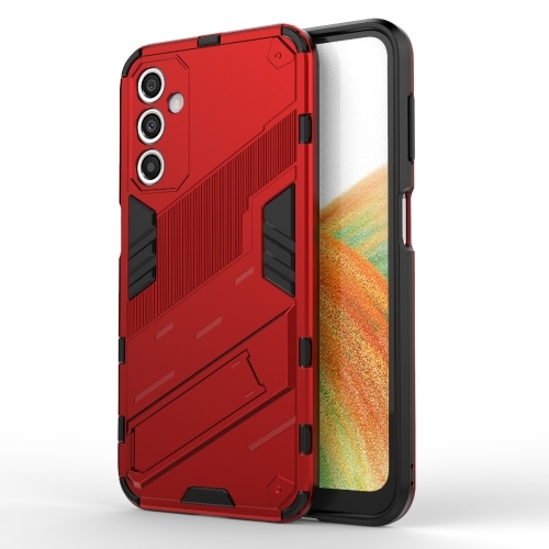 Samsung Galaxy A24 5G Skal Hybrid Kickstand Röd Samsung Galaxy A24 5G Skal Hybrid Kickstand Röd