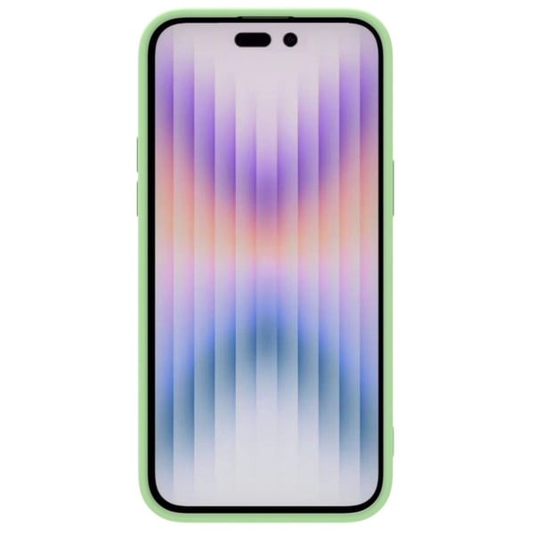 NILLKIN iPhone 14 Pro Max Skal MagSafe CamShield Silky Liquid Grön