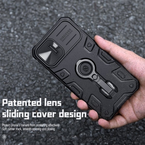 NILLKIN iPhone 14 Plus Skal CamShield Armor Pro Blå