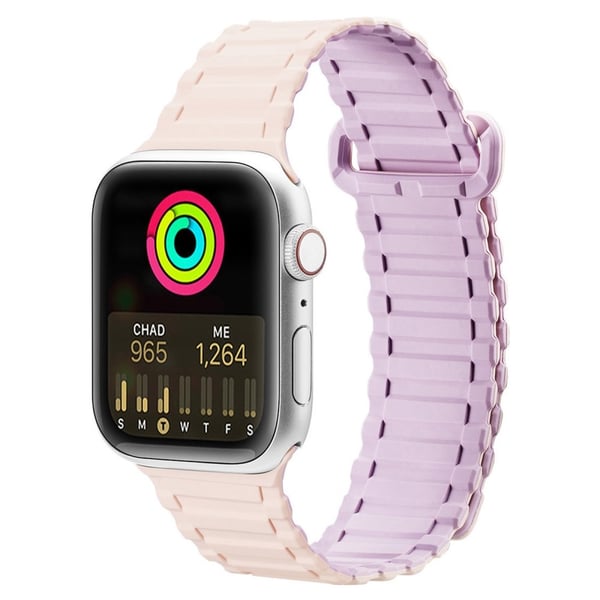 DUX DUCIS Apple Watch 42/44/45/46/49 mm Armband Magnetisk Silikon