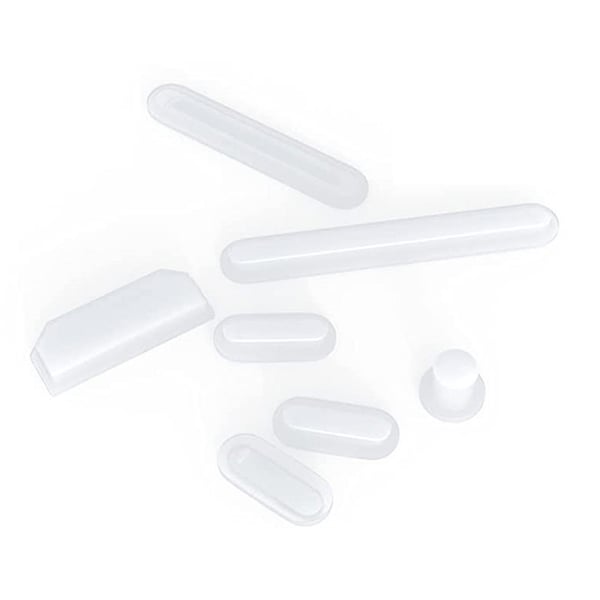 HAT PRINCE Dammplugg Silikon Set MacBook Air 13"/Pro 14"/Pro 16" Vit