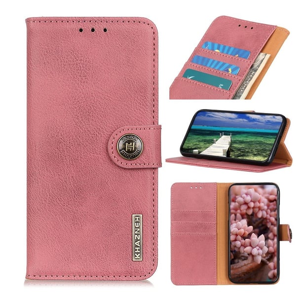 KHAZNEH OnePlus Nord 3 5G Fodral Läder Rosa