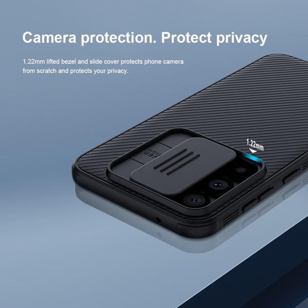 NILLKIN Samsung Galaxy S23 FE Skal CamShield Pro Grön