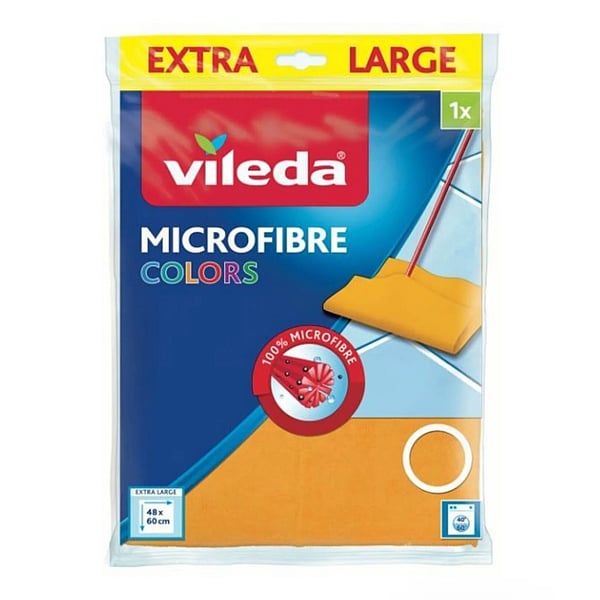 Vileda mikrofibermoppe farver ekstra stor 48x60 cm