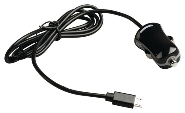Valueline VLMB60890B10 Micro USB biloplader Micro USB Han - 12v Biltilslutning 1,00 M Sort 2,1a