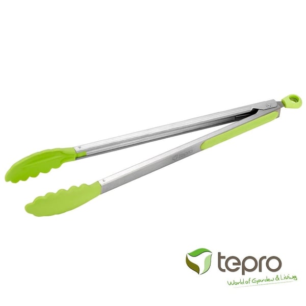 Tepro 8344 Grilltang Rustfrit Stål Grøn
