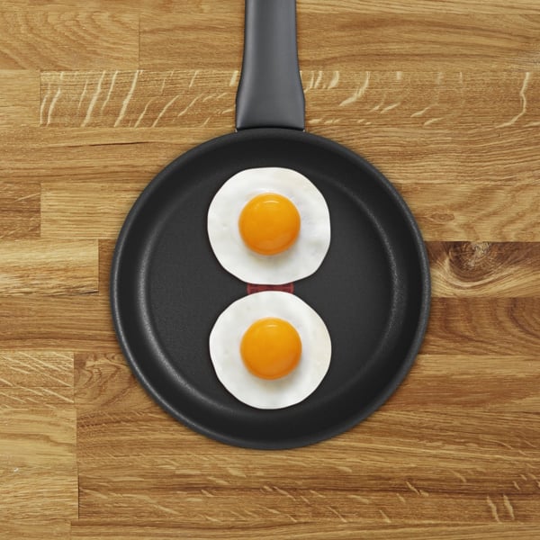 Tefal C47602 Change Sort Keramisk Stegepande 20 cm Sort