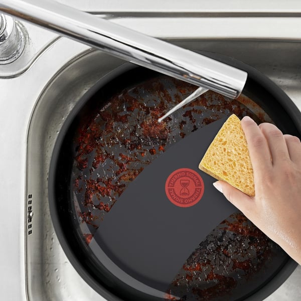 Tefal C47602 Change Sort Keramisk Stegepande 20 cm Sort