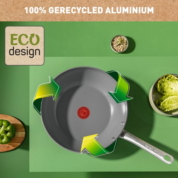 Tefal C42419 Renew+ Keramisk Wok 28 cm