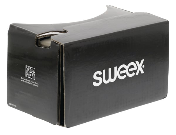 Sweex SWVR100 Virtual Reality-glasögon Svarta