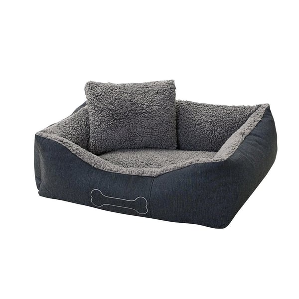 Sun Garden Luxury -koirakori Lucky + tyyny 59x67x20cm harmaa