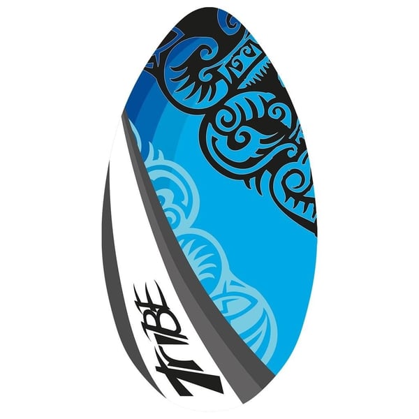 SportX puinen skimboard sinisellä heimokuviolla 94 cm