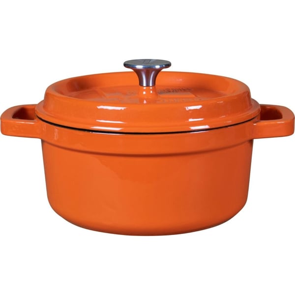 Solinger The Windmill Premium støbejernsgryde 2,5L orange/emalje