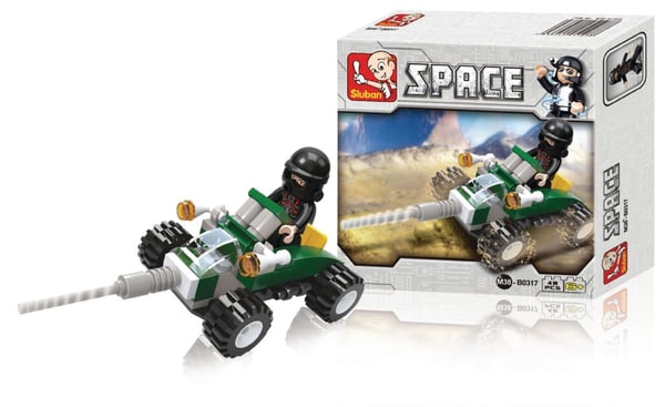Sluban M38-B0317 Space Quad 48-delt