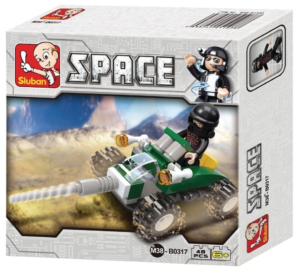Sluban M38-B0317 Space Quad 48-delt
