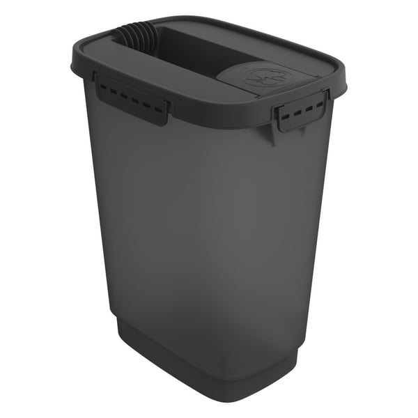 Rotho Cody Djurfoderbehållare 10L Antracit/Transparent