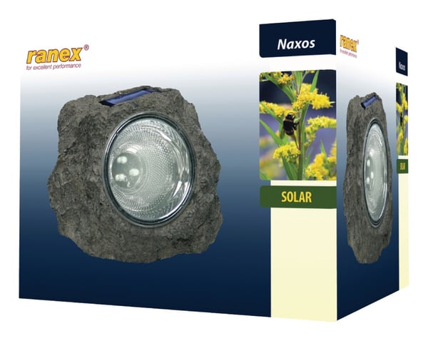 Ranex RA-5000154 Solcellehavelampe 3 LED