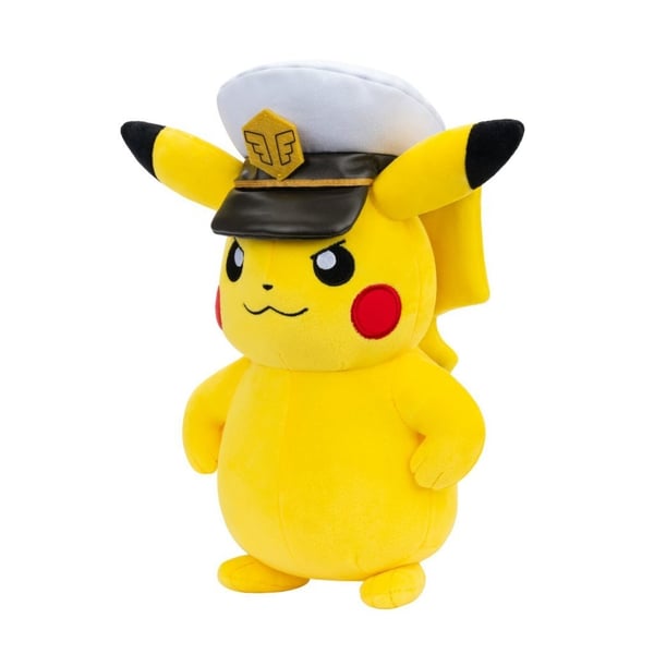 Pokémon Pehmolelu Kapteeni Pikachu 20 cm