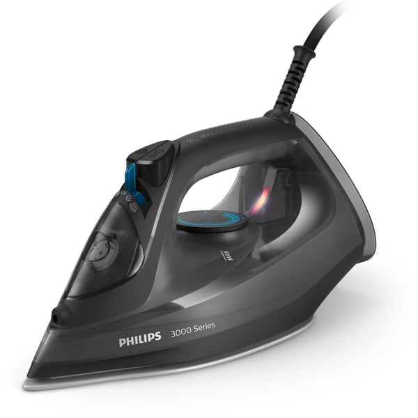 Philips DST3041/80 dampstrygejern i 3000-serien, sort