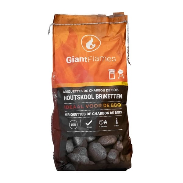 Jättiläisliekit-hiili 3 kg