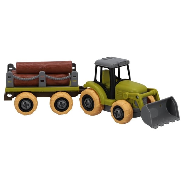 Traktor med anhænger