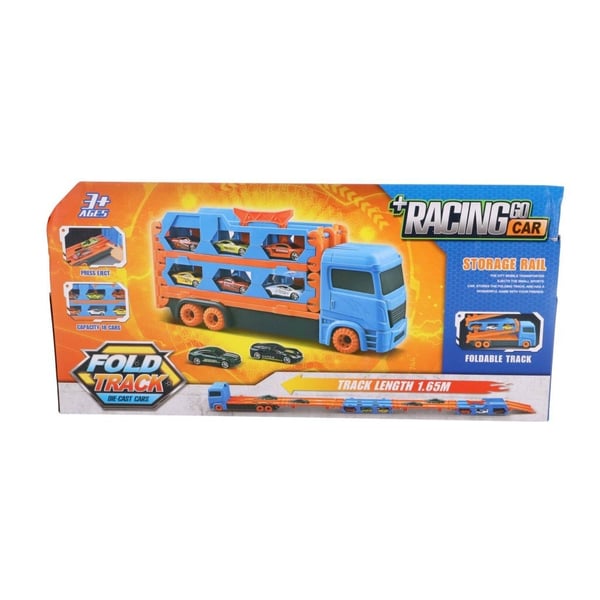 Pop-up-autonkuljetusauto + 2 painevalettua ajoneuvoa