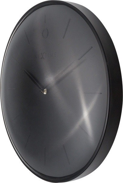 NeXtime NE-3235ZW Seinäkello Glamour Ø40 Metalli Musta