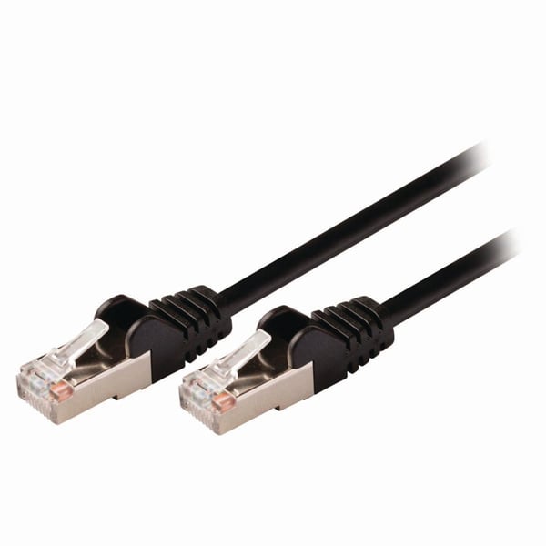 Nedis CCGP85121BK025 Cat5e SF/UTP Netværkskabel RJ45 Han - RJ45 Han 0,25 M Sort