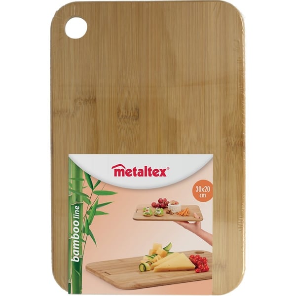 Metaltex bambuplanka 30x20x1 cm
