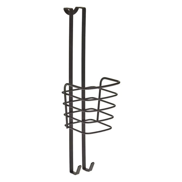 Metaltex Hårtørrerholder 11x12x37 cm Sort