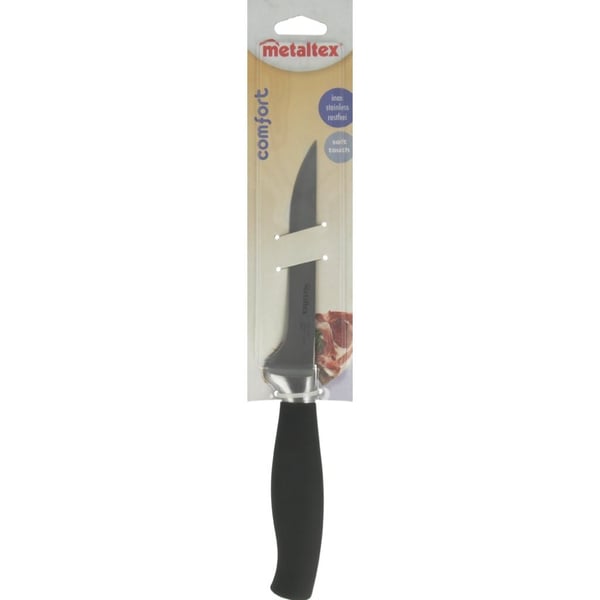 Metaltex Comfort Kødkniv 28 cm Sort/Rustfrit Stål
