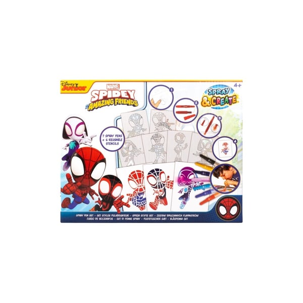 Marvel Spidey Spraypen-set