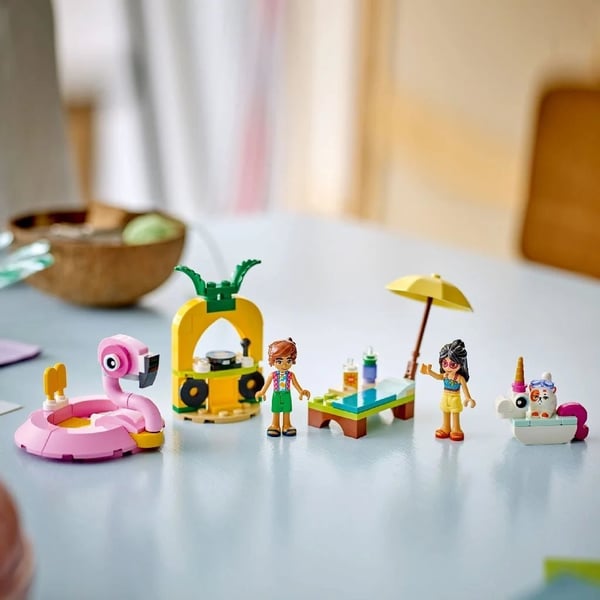 Lego Friends 42658 Poolfest med Flamingo og Enhjørning