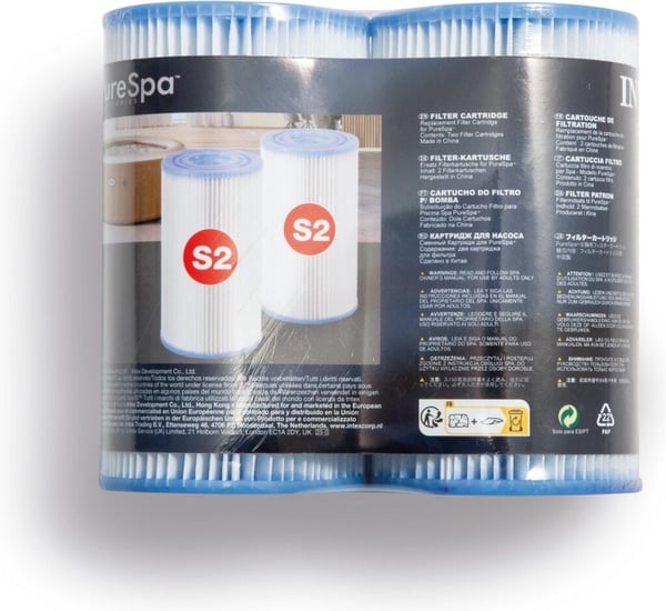 Intex 29012 PureSpa dobbeltpakke filterpatron type S2