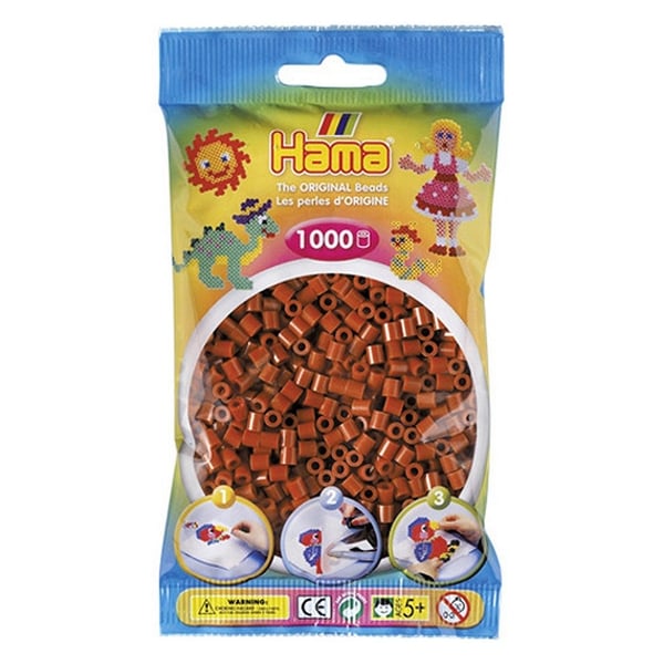 Hama Silityshelmet Ruskeat 1000 kpl