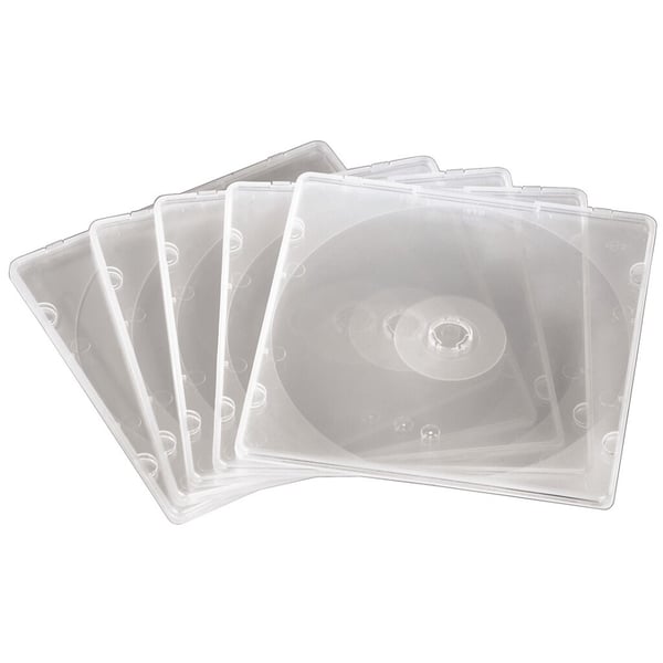 Hama CD Slim Box PP 20-pakkaus läpinäkyvä