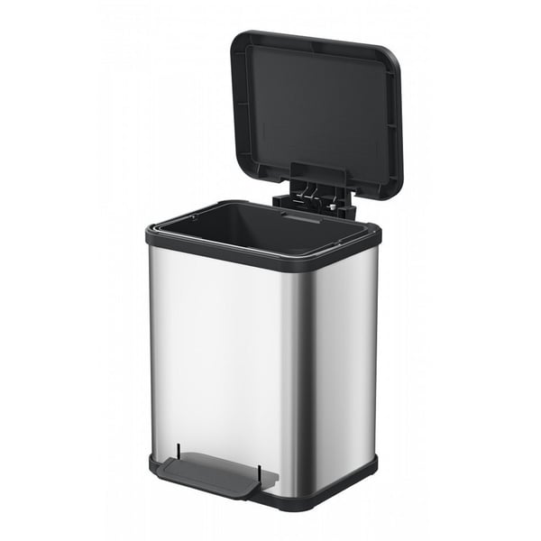 Hailo 0619-230 Öko Uno Plus M Pedal Bin 17L valkoinen