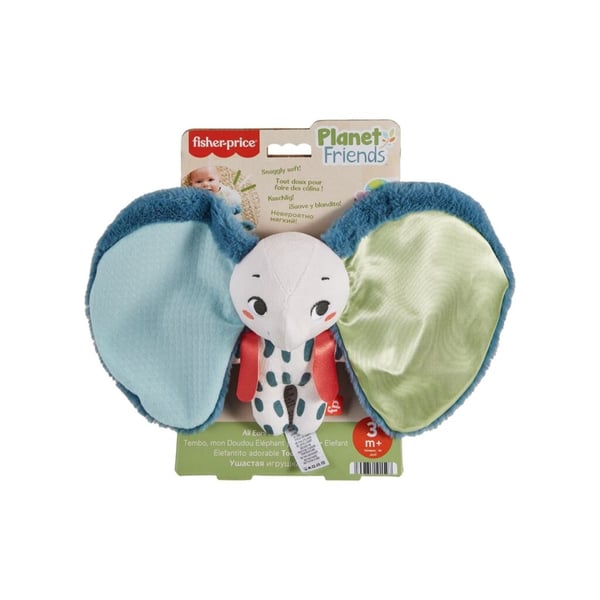 Fisher-Price All Ears Lovey -pehmolelu, norsu Fisher-Price All Ears Lovey -pehmolelu, norsu
